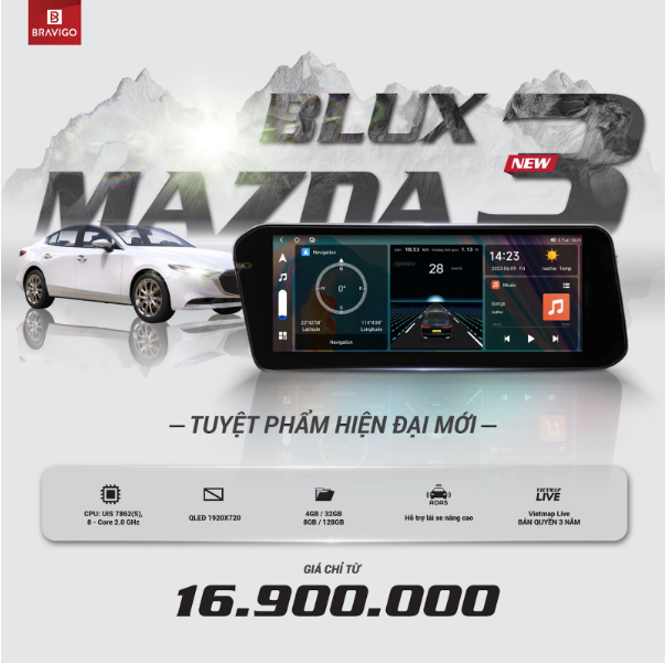 Bravigo Blux Mazda 3 New