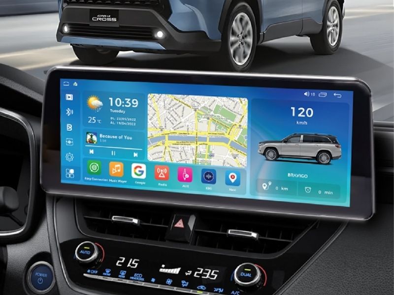 Lý do nên lắp màn hình Android ô tô?